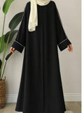 Black Turkish Style Abaya